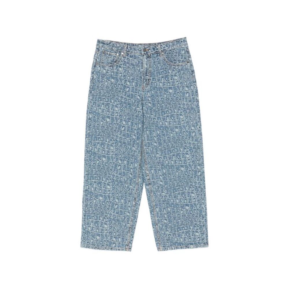 Daily Paper Blue Denim - Wide-Leg Jeans Men